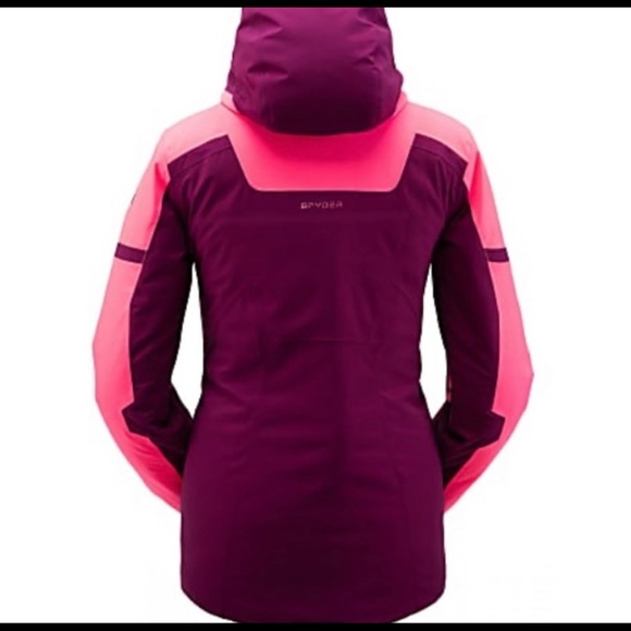 NWT Spyder BALANCE GTX Ski Jacket, Size 6
beautiful bright bubblegum and grape - Picture 3 of 8